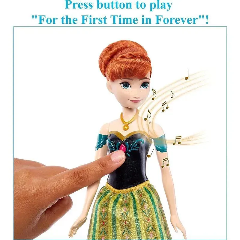 Mattel - Disney Frozen Singing Doll, Anna - Image 2