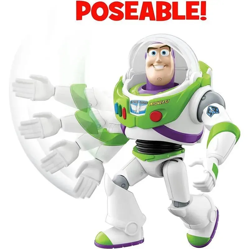 Mattel - Disney Pixar Buzz Lightyear Talking Action Figure - Image 4