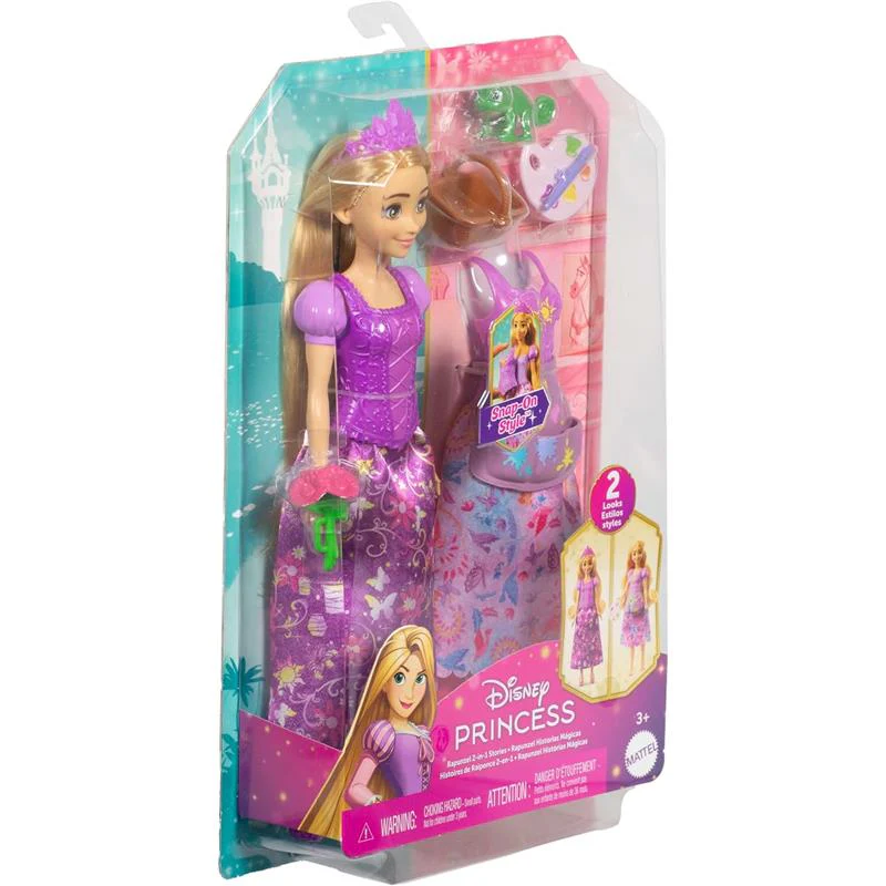 Mattel - Disney Princess Fashion Storytelling Doll, Rapunzel - Image 7