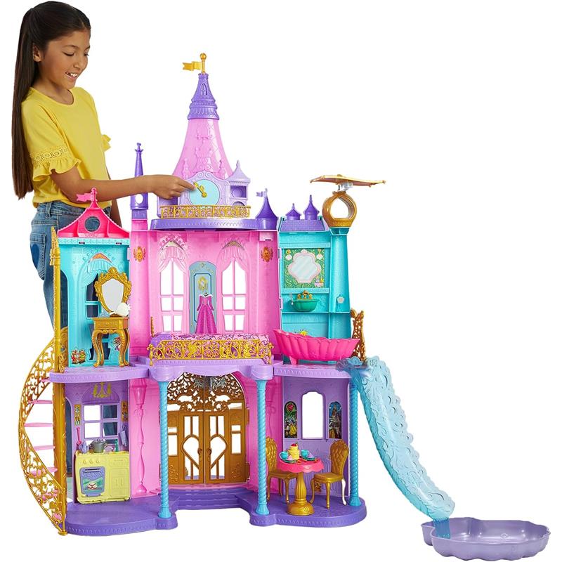 Mattel - Disney Princess Toys, Ultimate Castle 4 Ft Tall with Lights & Sounds