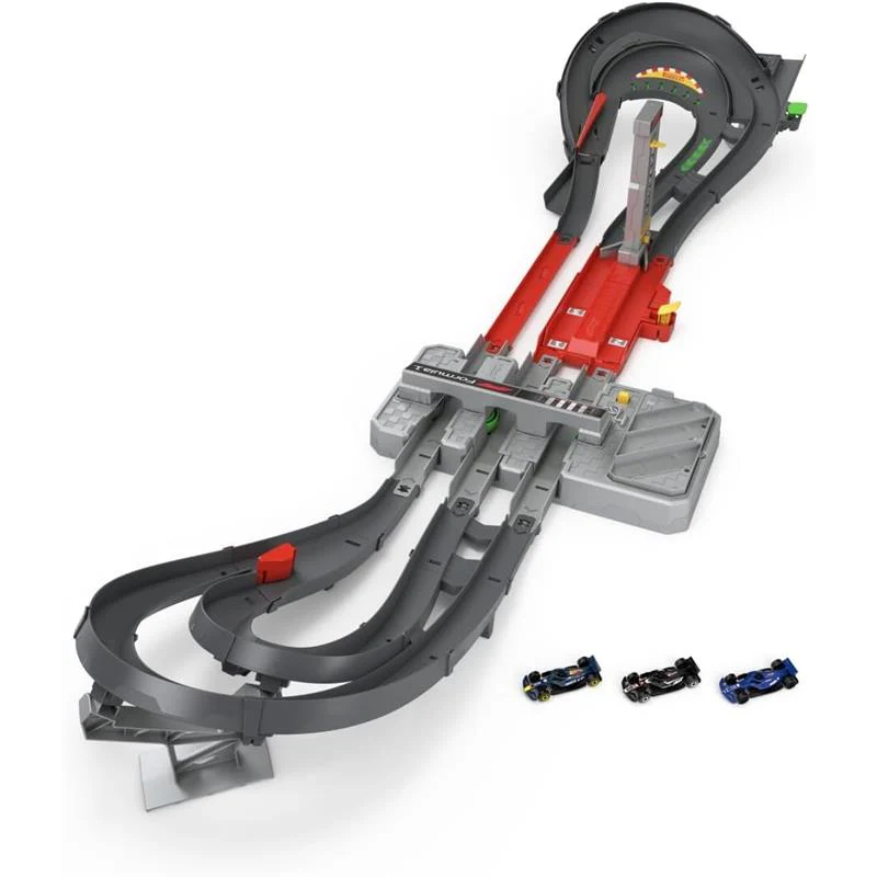 Mattel - Hot Wheels Race Formula 1 Grand Prix Circuit Track Set - Image 5