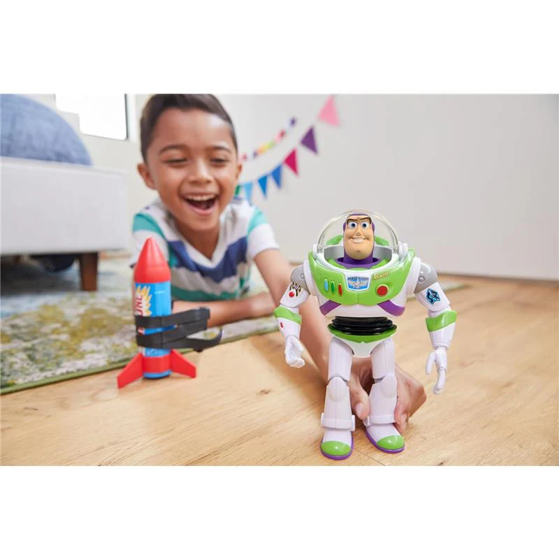 Mattel - Pixar Large Scale Feature Figure, Buzz With Rocket - Image 2