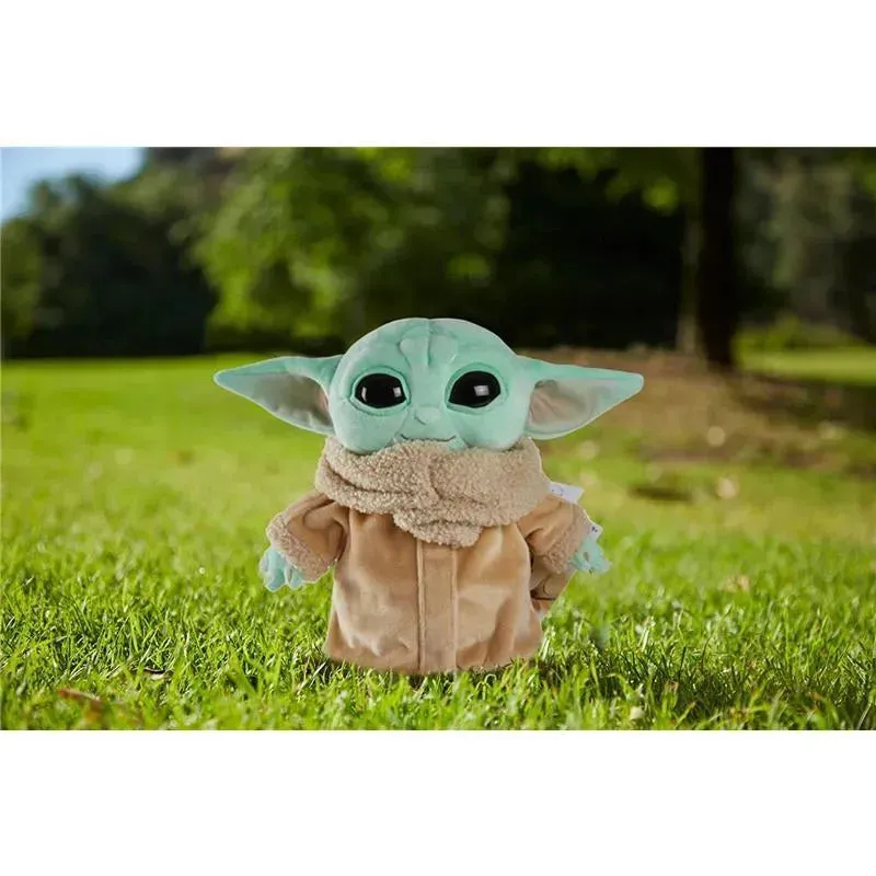 Mattel Star Wars The Mandalorian 8in Plush Yoda, The Child - Image 4