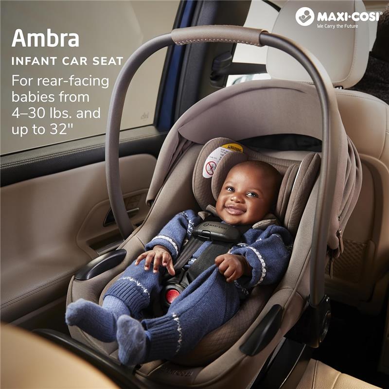 Maxi-Cosi Ambra Infant Car Seat, Truffle - Image 11