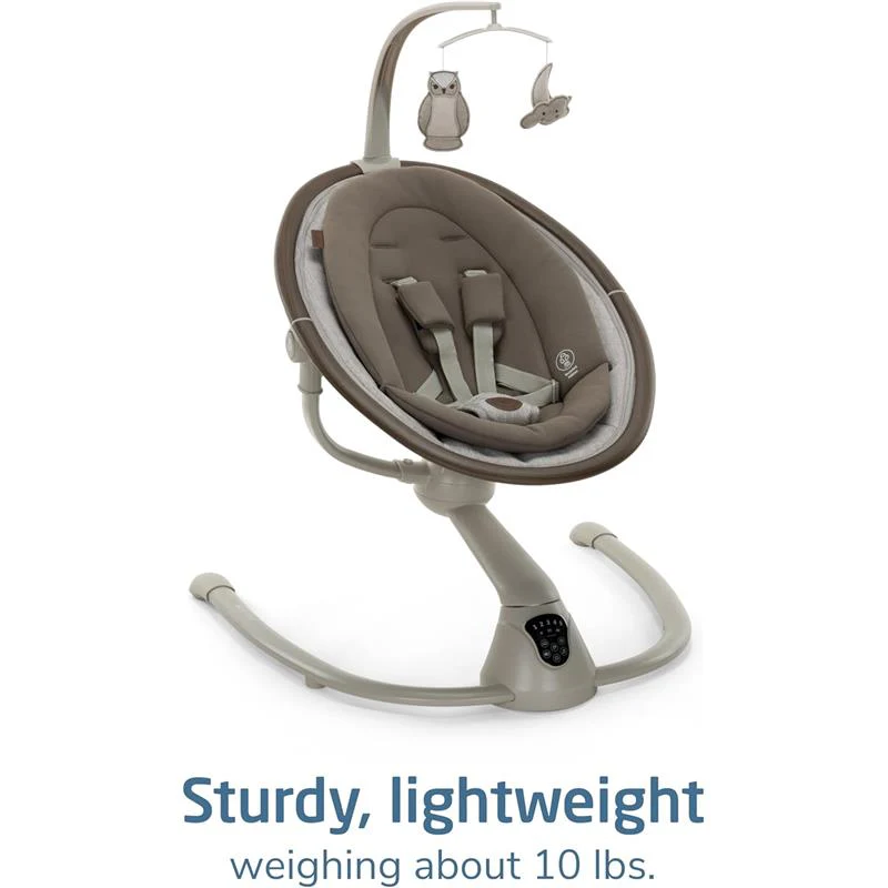 Maxi-Cosi - Cassia Smart Baby Swing for Infants, Truffle - Image 8