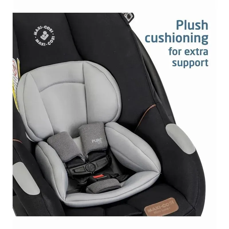 Maxi-Cosi - Mico Luxe+ Infant Car Seat, Essential Black - Image 5