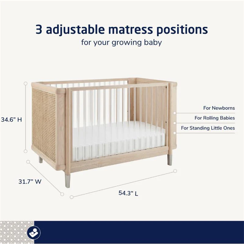 Maxi-Cosi Nursery Brisa 4-in-1 Convertible Crib with Toddler Bed - Image 7