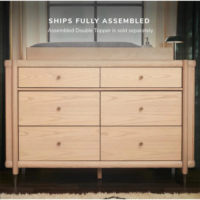 Maxi-Cosi - Nursery Brisa 6-Drawer Dresser, Onyx Heritage - Image 6