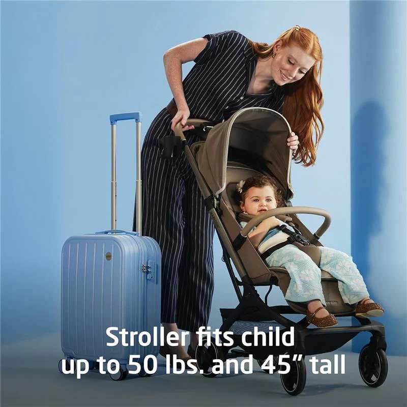Maxi-Cosi - Oxford Cabin Lightweight Travel Stroller, Sea Shadow - Image 9