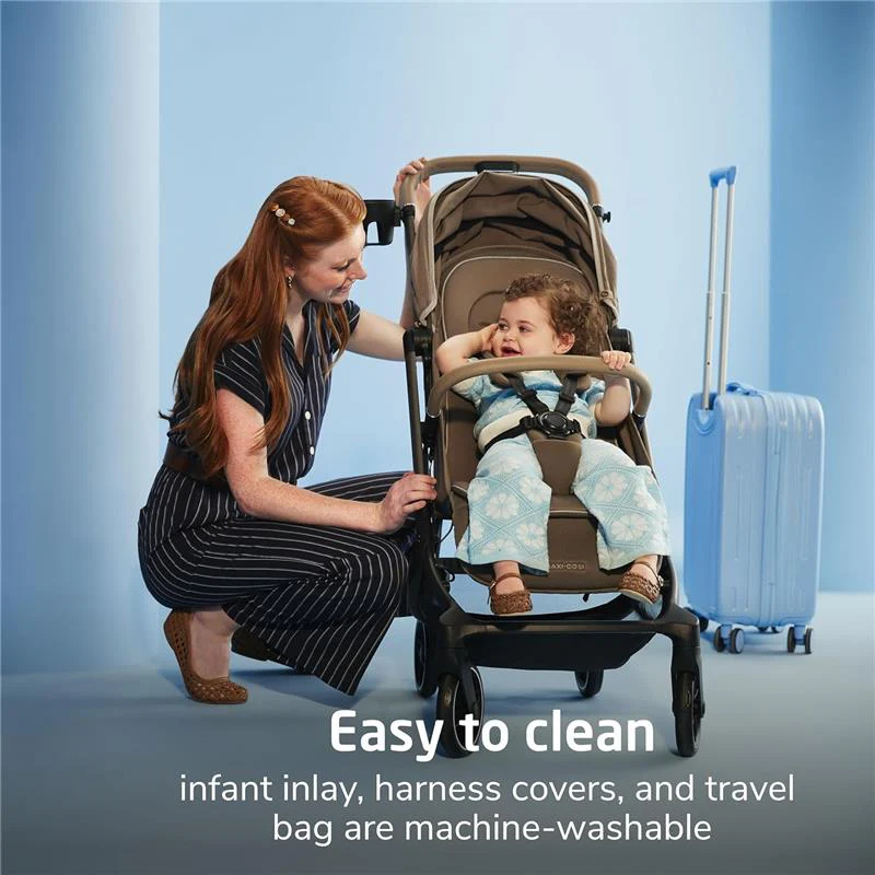 Maxi-Cosi - Oxford Cabin Lightweight Travel Stroller, Truffle - Image 3