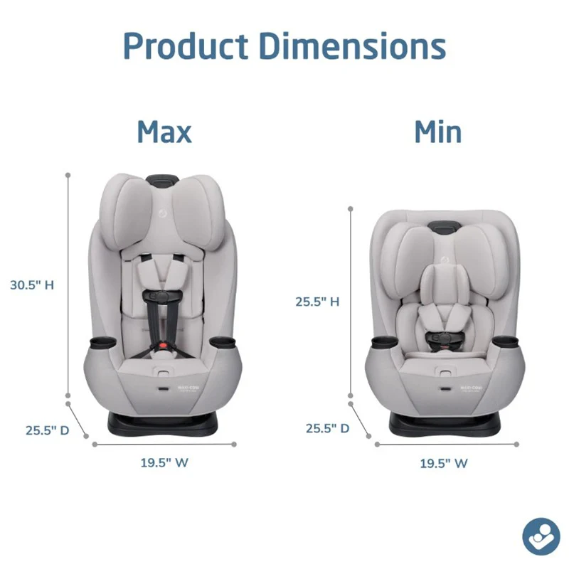 Maxi-Cosi Pria™ All-In-One Convertible Car Seat, Sea Storm - Image 3