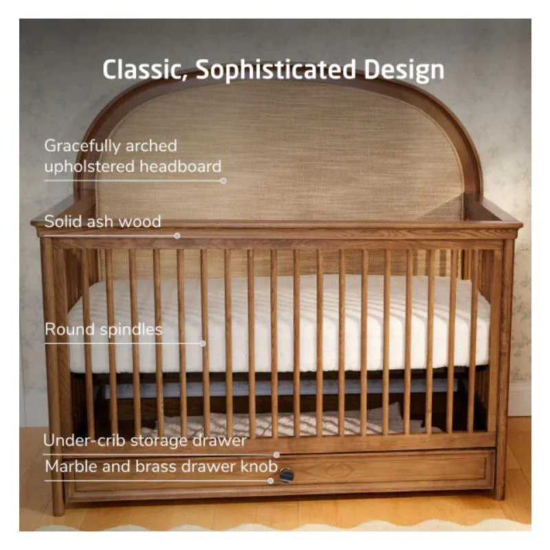 Maxi Cosi Quiet Luxury 6-in-1 Convertible Crib with Toddler Bed - Image 4