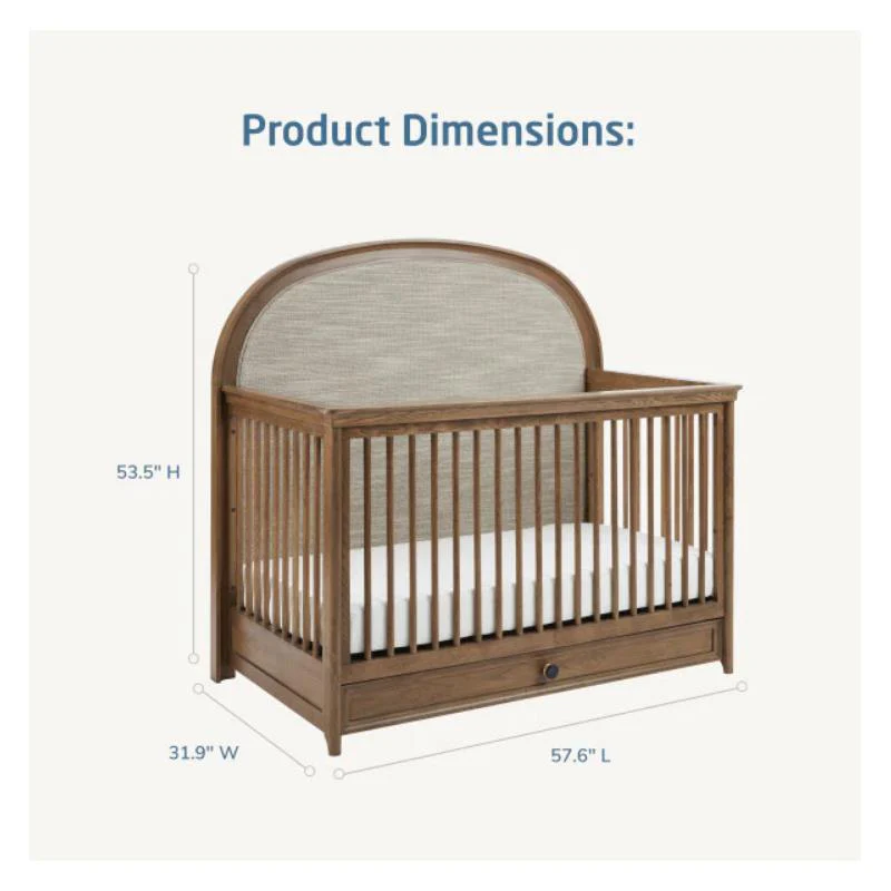 Maxi Cosi Quiet Luxury 6-in-1 Convertible Crib with Toddler Bed - Image 6