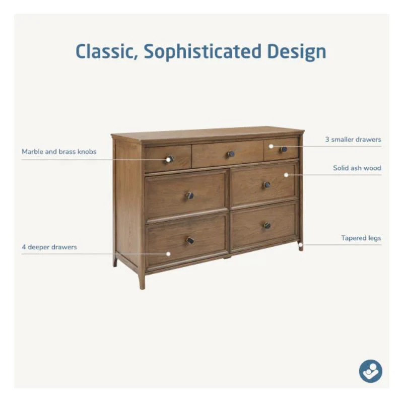 Maxi Cosi - Quiet Luxury 7-Drawer Dresser - Image 4