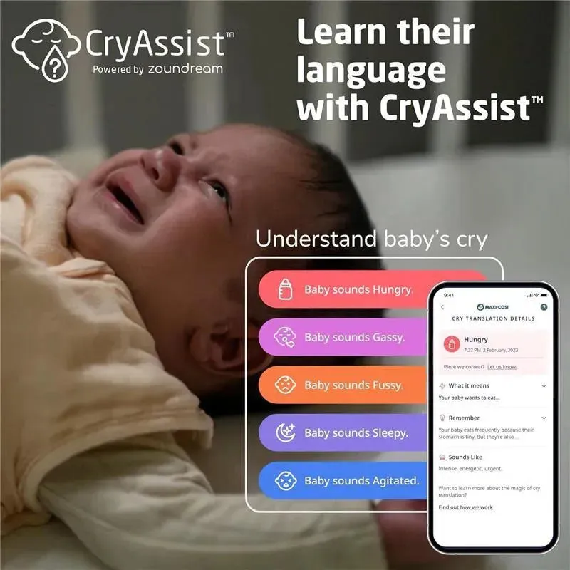 Maxi-Cosi - See Pro 360 Baby Monitor with CryAssist™ AI Cry Translation - Image 4