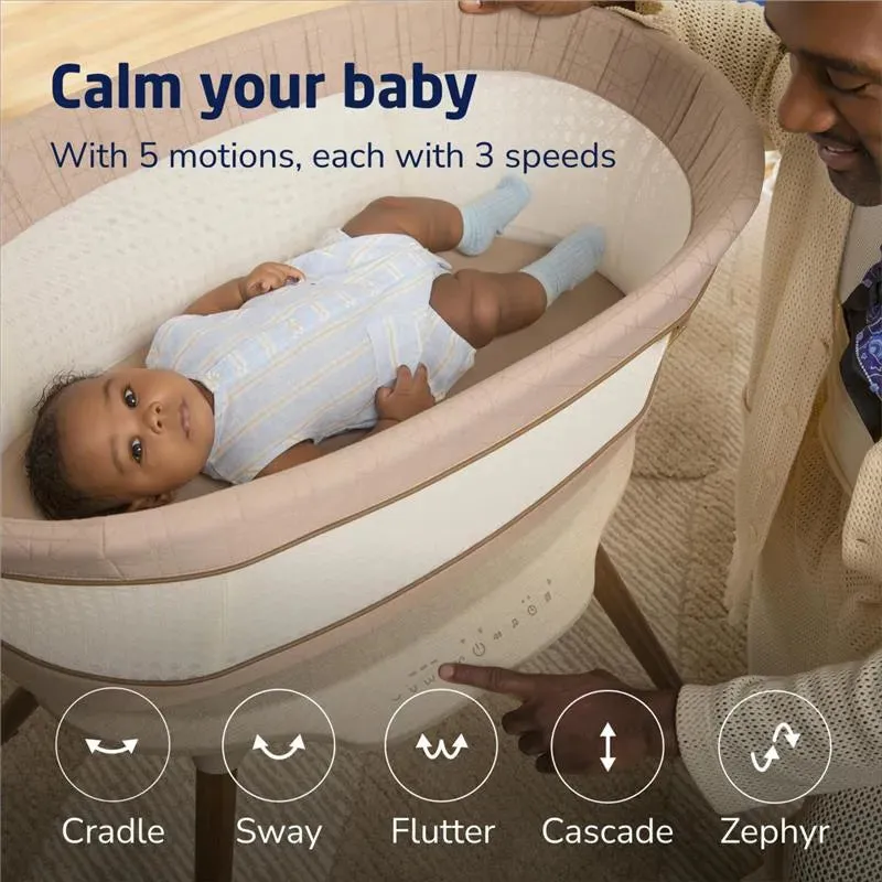 Maxi-Cosi - Starling Smart Bassinet Kindred Collection, Onyx Heritage - Image 7