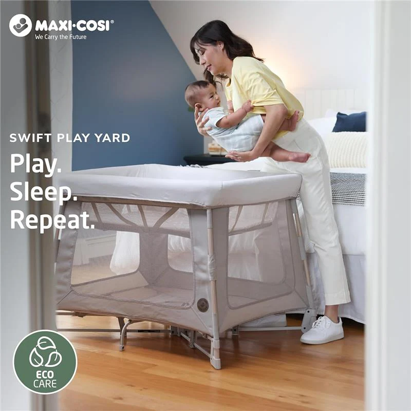 Maxi-Cosi - Swift Baby Playard with Mat, Truffle - Image 11