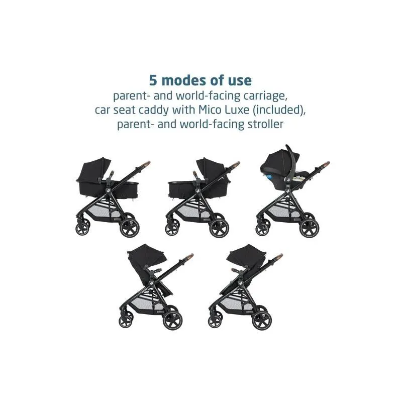 Maxi-Cosi - Zelia Luxe + Travel System, Arctic Frost - Image 3