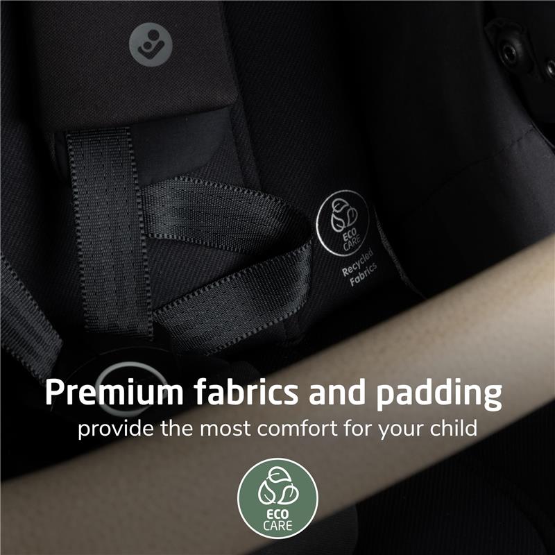 Maxi-Cosi Zelia Pro 5-in-1 Travel System with Mico Pro Infant Car Seat, Caspian Caviar - Image 5