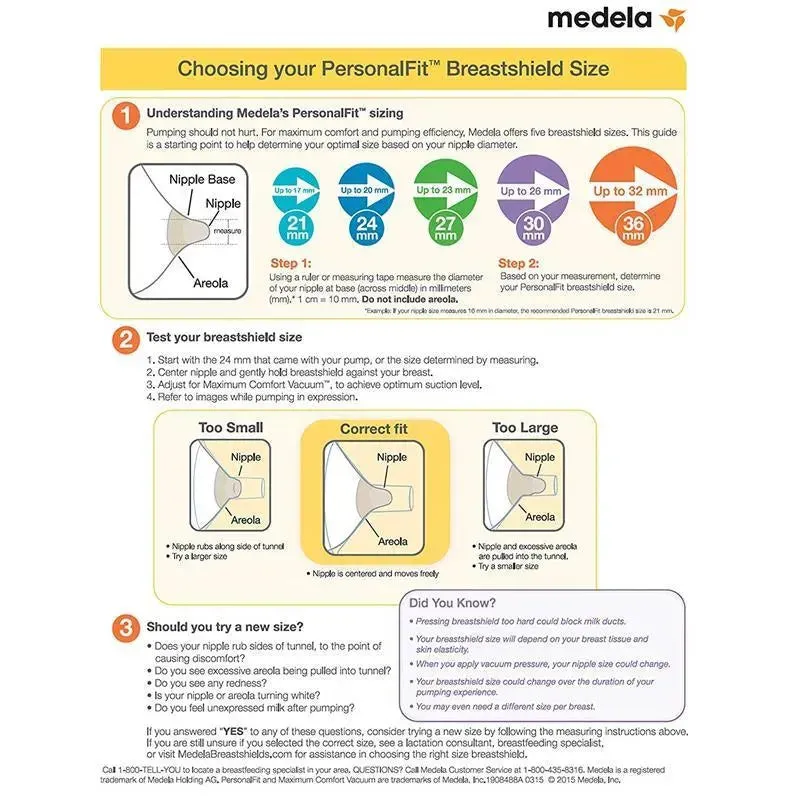Medela - 2Pk PersonalFit Flex Breast Shields (Spare Part) - Image 7