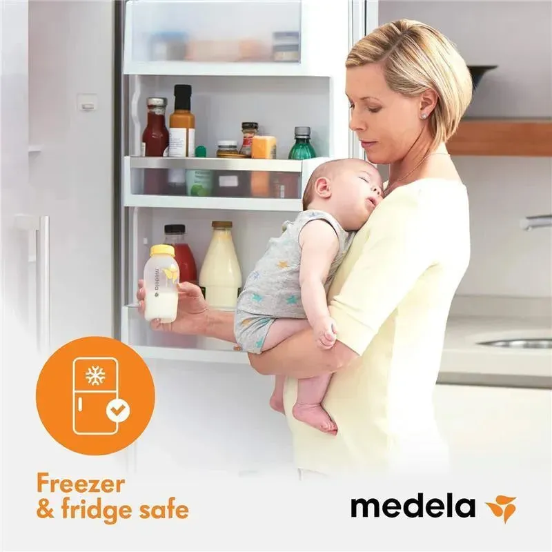 Medela - 8Oz Breast Milk Bottle Set - Image 4