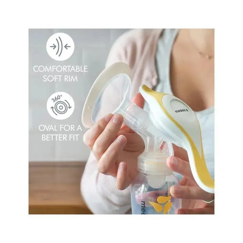 Medela - Manual Breast Pump with Flex Shields Harmony Single Hand - Image 4