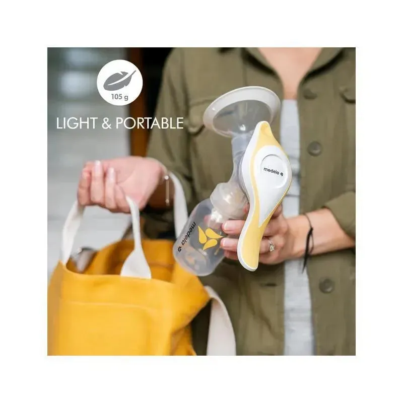 Medela - Manual Breast Pump with Flex Shields Harmony Single Hand - Image 5