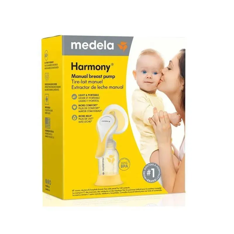 Medela - Manual Breast Pump with Flex Shields Harmony Single Hand - Image 8