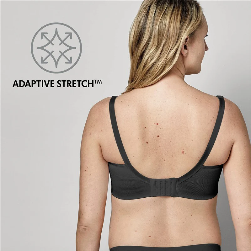 Medela - Maternity & Nursing Bras for Breastfeeding, Keep Cool Bra - Black - Image 5