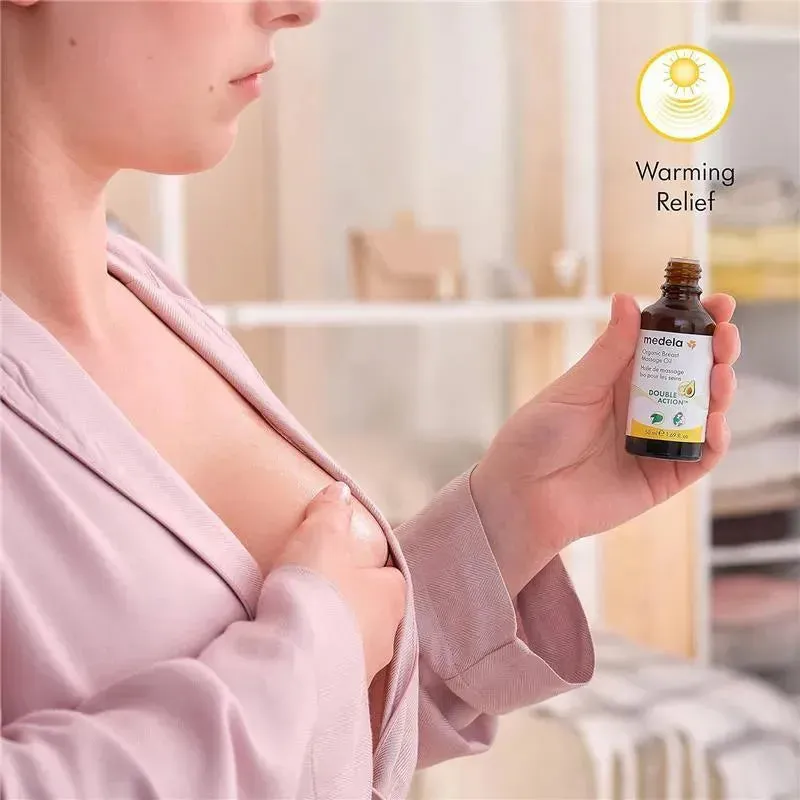 Medela - Organic Breast Massage Oil for Breastfeeding Mothers - Image 6