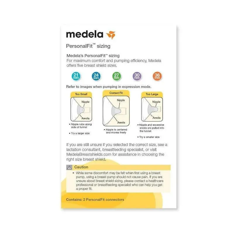 Medela - 2Pk PersonalFit Breast Pump Shield (Spare Part) - Image 4