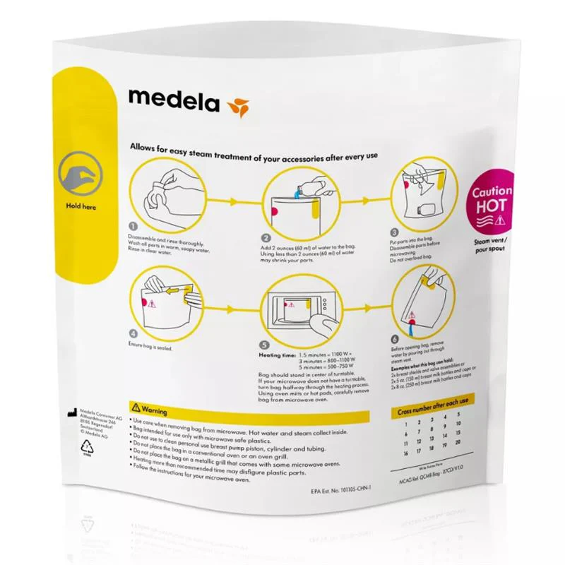 Medela - Quick Clean Micro Steam Bags - Image 3