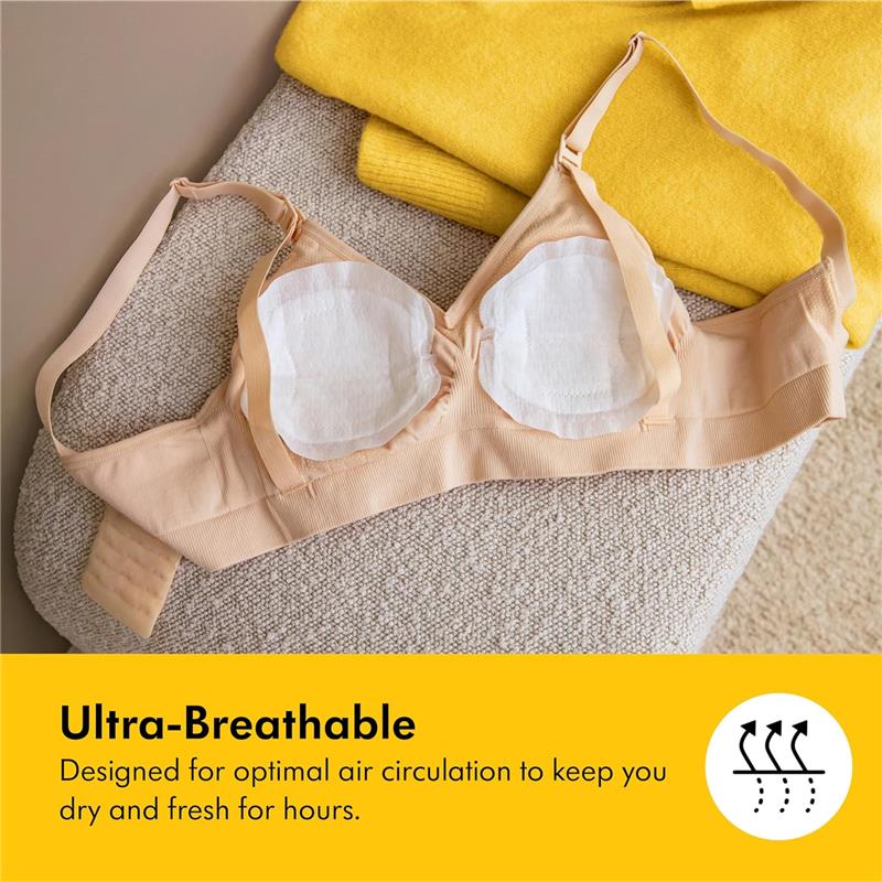 Medela - Ultra-Breathable Nursing Pads, Highly Absorbent, Super Soft, Discreet Design For Comfortable Wear, Pack Of 60 - Image 5