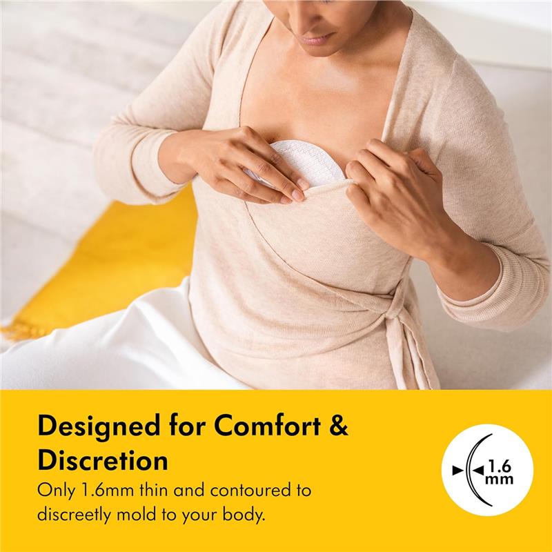Medela - Ultra-Breathable Nursing Pads, Highly Absorbent, Super Soft, Discreet Design For Comfortable Wear, Pack Of 60 - Image 6
