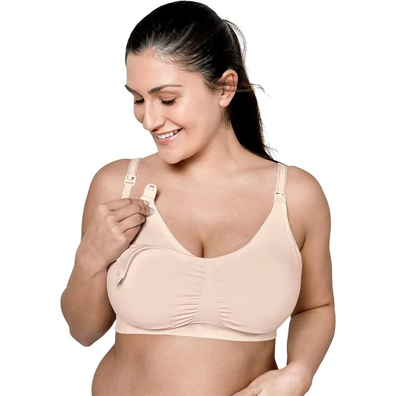 Medela - Women's 3 in 1 Nursing & Pumping Bra, Chai M
