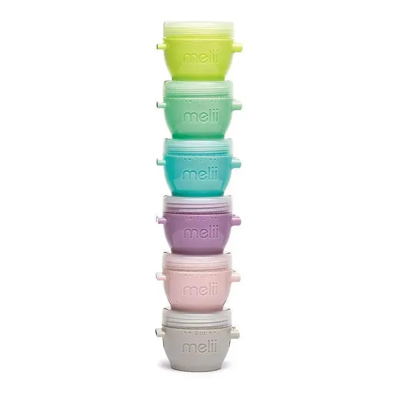 Melii - 2Oz Snap & Go Baby Food Storage Containers with lids - Image 3