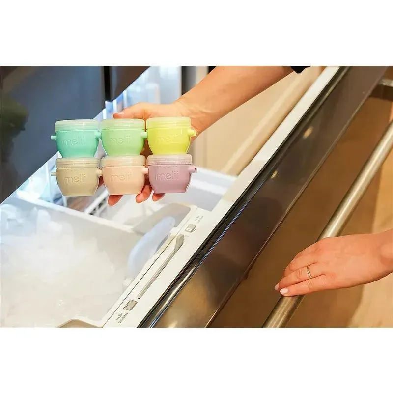 Melii - 2Oz Snap & Go Baby Food Storage Containers with lids - Image 6
