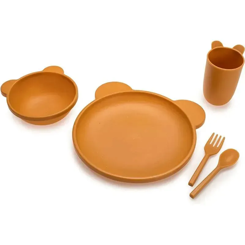 Melii - 5Pk Cellulose Feeding Meal Set, Bear