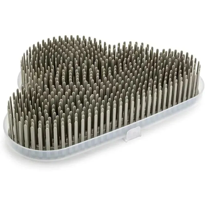 Melii - Countertop Baby Bottle Drying Rack & Drainboard, Grey