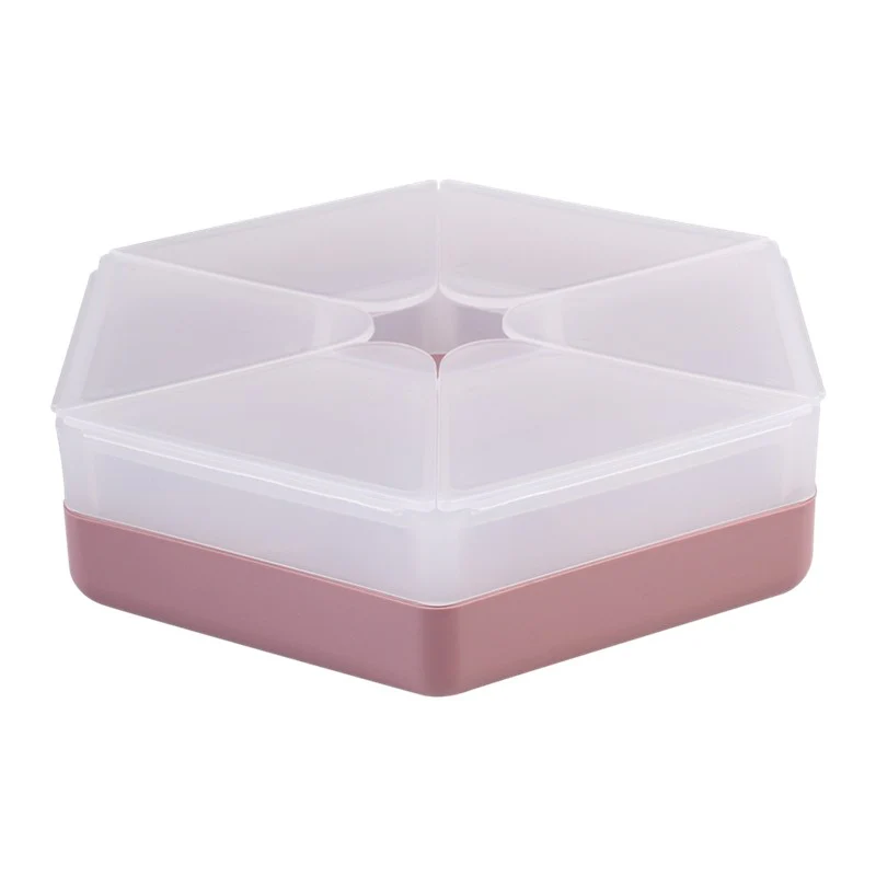 Melii - Luxe Hexagon Snackle Box - Berry - Image 3