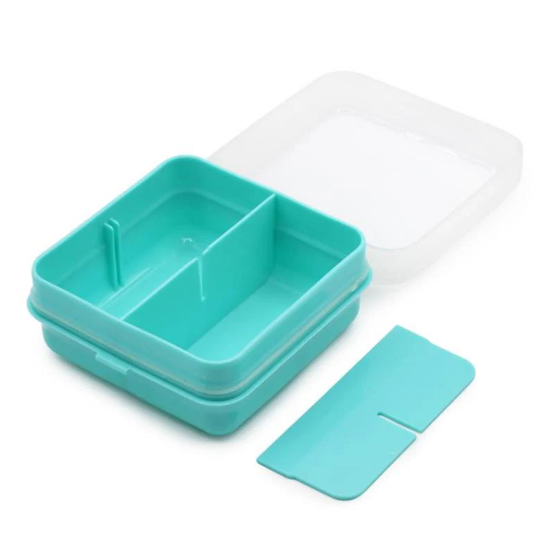 Melii Snackle Box 4 Compartment Petite, Blue - Image 3