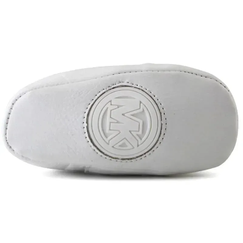 Michael Kors Baby - Girl Jem Poppy Logo Detail Sneakers, White - Image 2