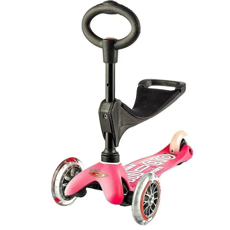 Micro Kickboard - Mini 3in1 Deluxe, Pink - Image 3