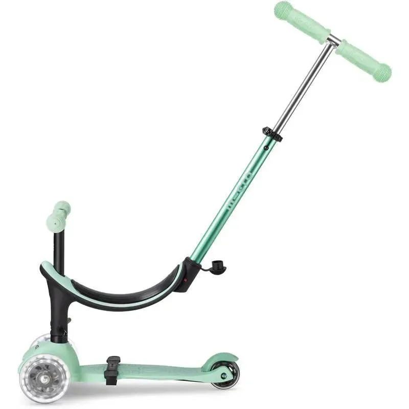 Micro Kickboard - Mini2Grow LED Wheels, 4in1 Scooter, for Kids Ages 1-6, Mint - Image 8