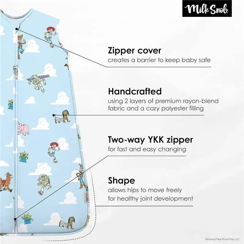 Milk Snob - Disney Baby Sleeping Sack, Sleeveless Sleep Bag and Wearable Zip Up Blanket, Toy Story - Image 5