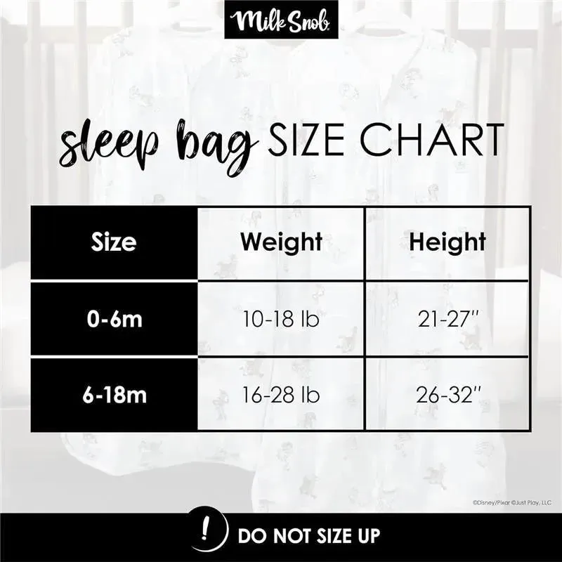 Milk Snob - Disney Baby Sleeping Sack, Sleeveless Sleep Bag and Wearable Zip Up Blanket, Toy Story - Image 6