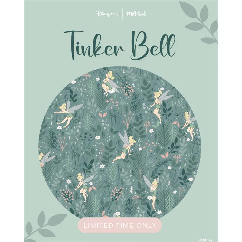 Milk Snob Disney Baby Tinker Bell Sleep Bag 1.0 Tog, 0/6M - Image 2