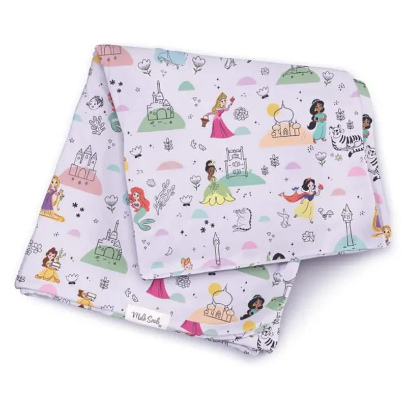 Milk Snob Disney Princess Party Swaddle Receiving Baby Blanket - Image 2