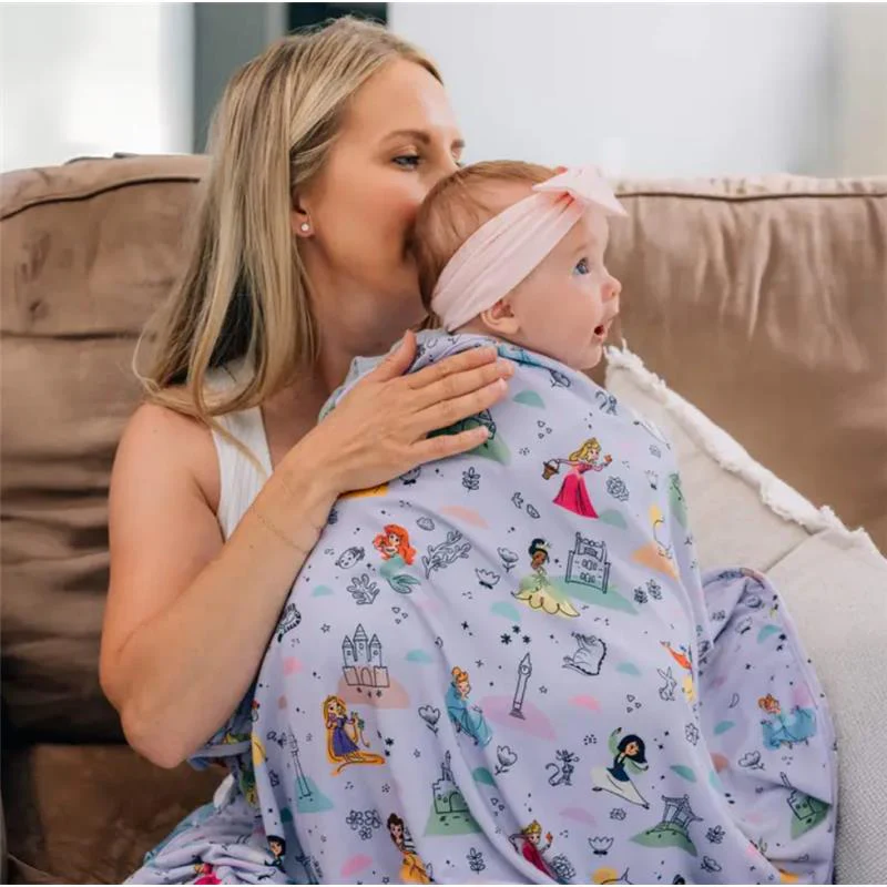 Milk Snob Disney Princess Party Swaddle Receiving Baby Blanket - Image 3