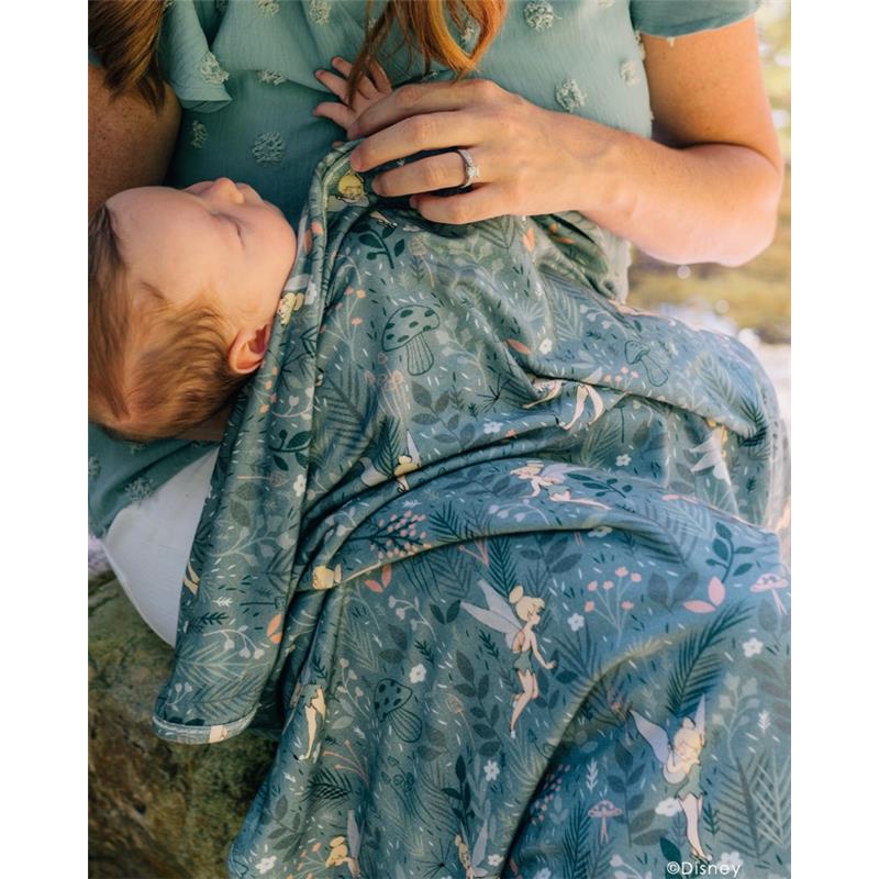 Milk Snob Disney Tinker Bell Swaddle Receiving Baby Blanket - Image 2